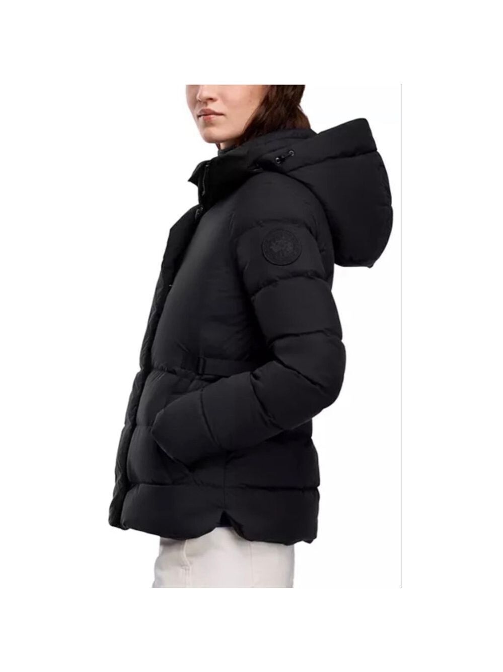 NWT Canada Goose Lyndale Hooded Down Puffer Jacket in Black, Size XL $1225 - Picture 9 of 12